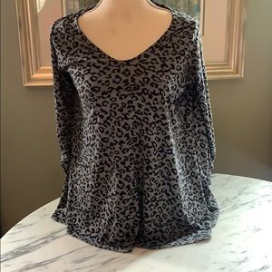Nally & Millie Scoopneck Animal Print Tunic 🇺🇸